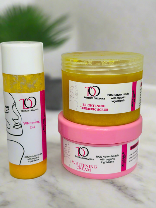 Whitening cream | Whitening oil | Scrub