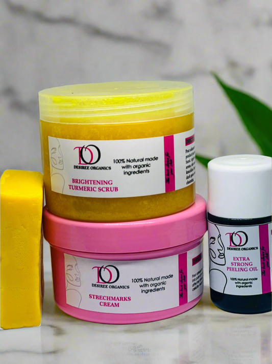 Strechmarks Cream | Peeling Oil | Scrub | Soap