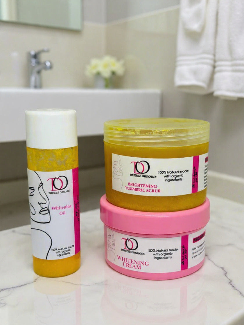 Whitening cream | Whitening oil | Scrub